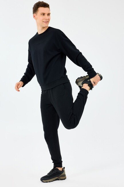 Erkek Ess Crewneck Sweat S2610015-3817 Siyah - Thumbnail