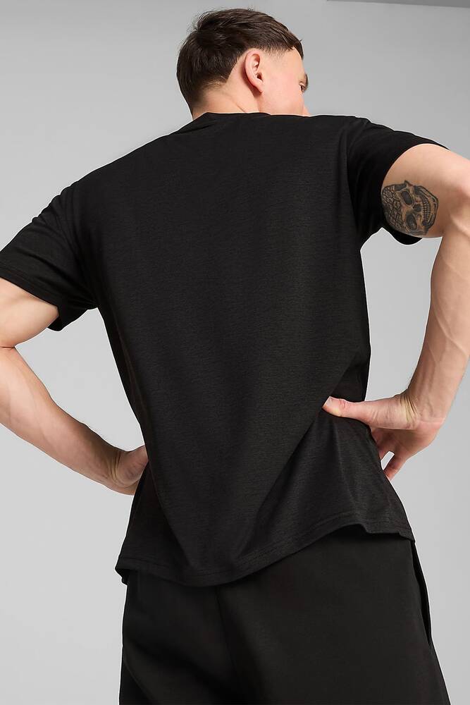 Erkek Ess Heather Tişört 525920-01 Siyah 