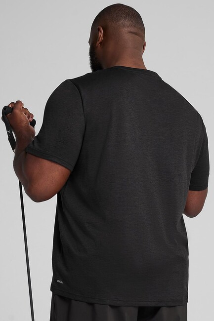Erkek Ess Heather Tişört 525920-01 Siyah - Thumbnail