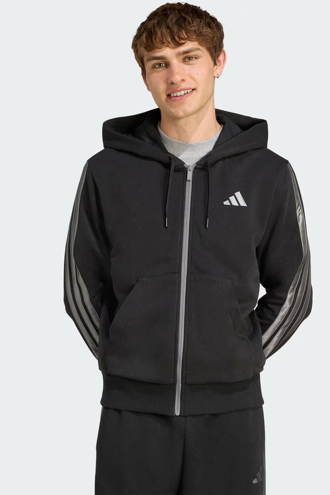 Erkek ESS HLD Fermuarlı Sweat JM1695 Siyah 