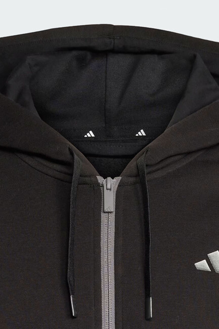 Erkek ESS HLD Fermuarlı Sweat JM1695 Siyah - Thumbnail