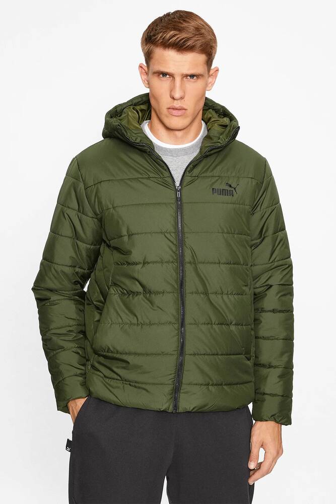 Erkek Ess Hooded Mont 848938-31 Haki 