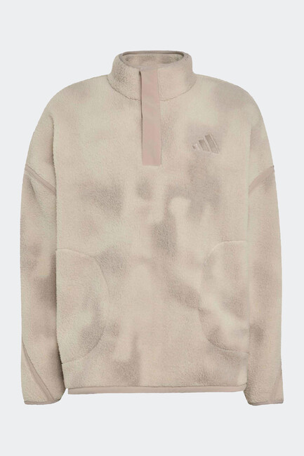 Erkek Ess Hp Aop Sweat KS2314 Bej - Thumbnail