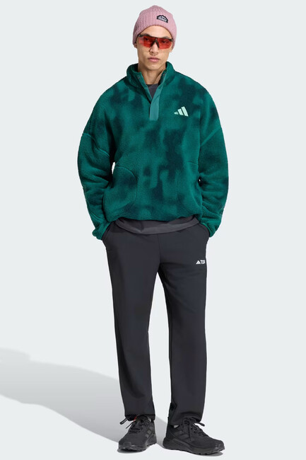 Erkek Ess Hp Aop Sweat KS2316 Yeşil - Thumbnail