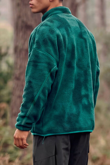 Erkek Ess Hp Aop Sweat KS2316 Yeşil - Thumbnail