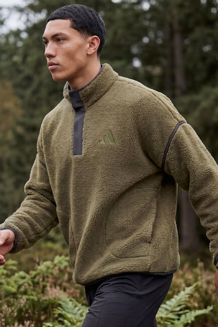 Erkek Ess Hp Sweat KS2328 Haki (3)