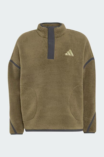 Erkek Ess Hp Sweat KS2328 Haki - Thumbnail