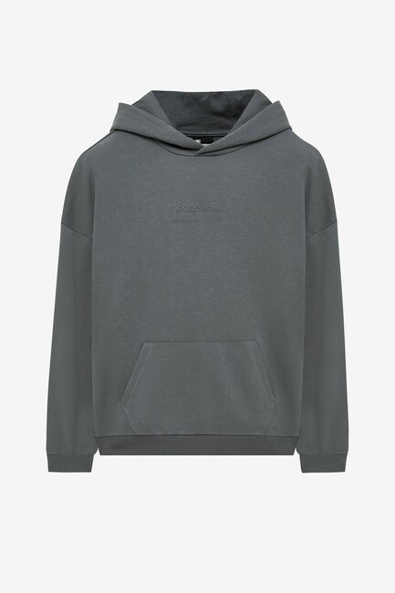 Erkek ESS Kapüşonlu Sweat S242110-003 Gri (1)