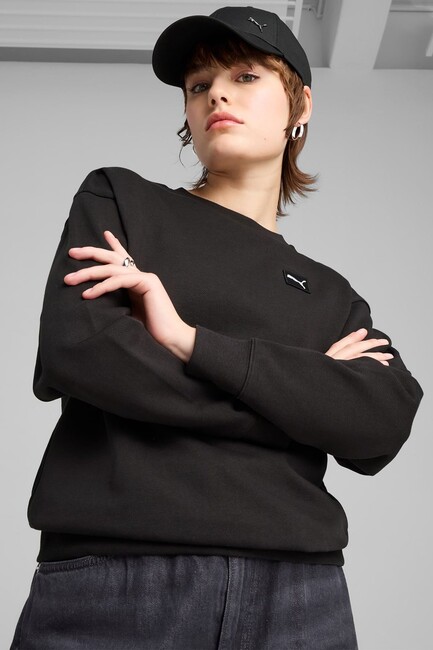 Erkek Ess Metal Puma Cat Şapka 025994-01 Siyah (1)