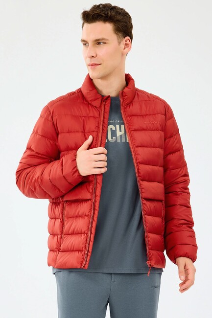 Erkek Ess Padded Ceket S231242-3912 Kırmızı (1)