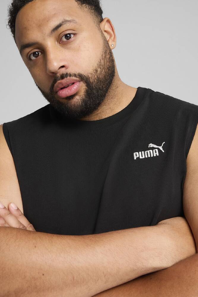 Erkek ESS Sleeveless Tişört 682626-01 Siyah 