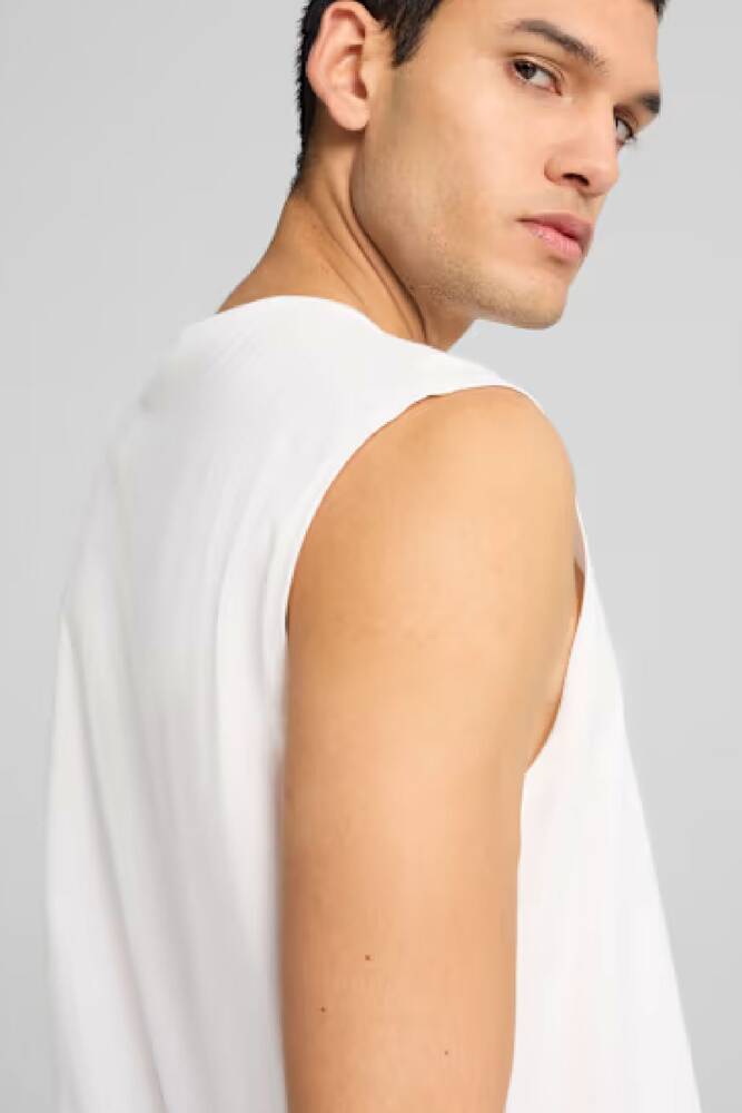 Erkek ESS Sleeveless Tişört 682626-02 Beyaz 