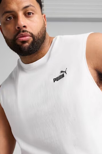 Erkek ESS Sleeveless Tişört 682626-02 Beyaz (3)