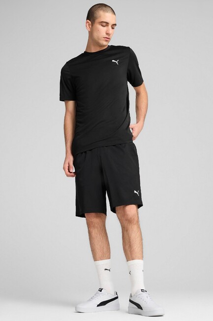 Erkek Ess Small Logo Poly Tshırt 682542-01 Siyah (1)