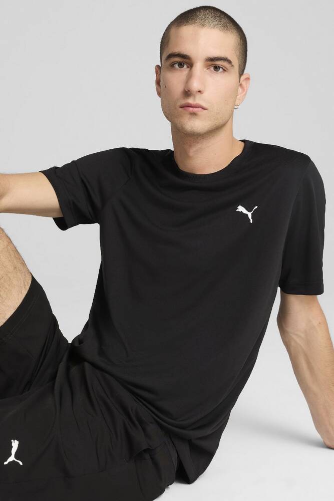 Erkek Ess Small Logo Poly Tshırt 682542-01 Siyah 