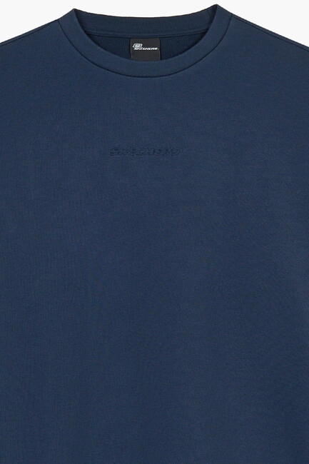 Erkek Essential Crewneck Sweat S2610015-0505 Lacivert (3)