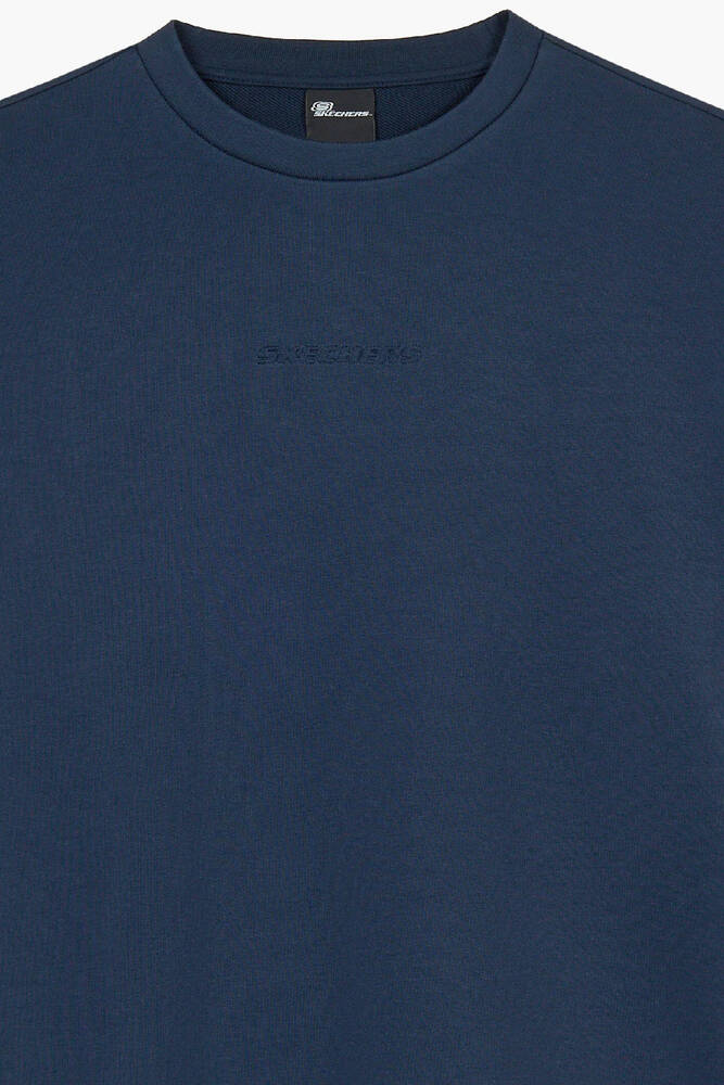 Erkek Essential Crewneck Sweat S2610015-0505 Lacivert 