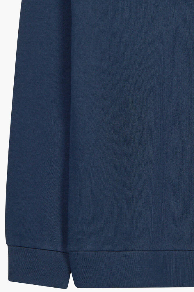Erkek Essential Crewneck Sweat S2610015-0505 Lacivert 
