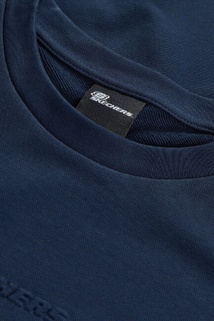 Erkek Essential Crewneck Sweat S2610015-0505 Lacivert - Thumbnail