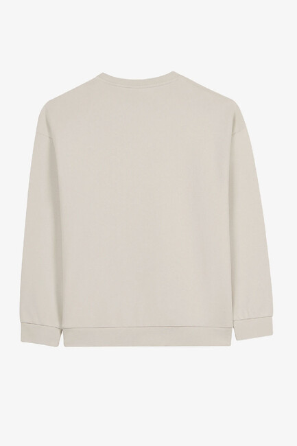 Erkek Essential Crewneck Sweat S2610015-1457 Gri (2)