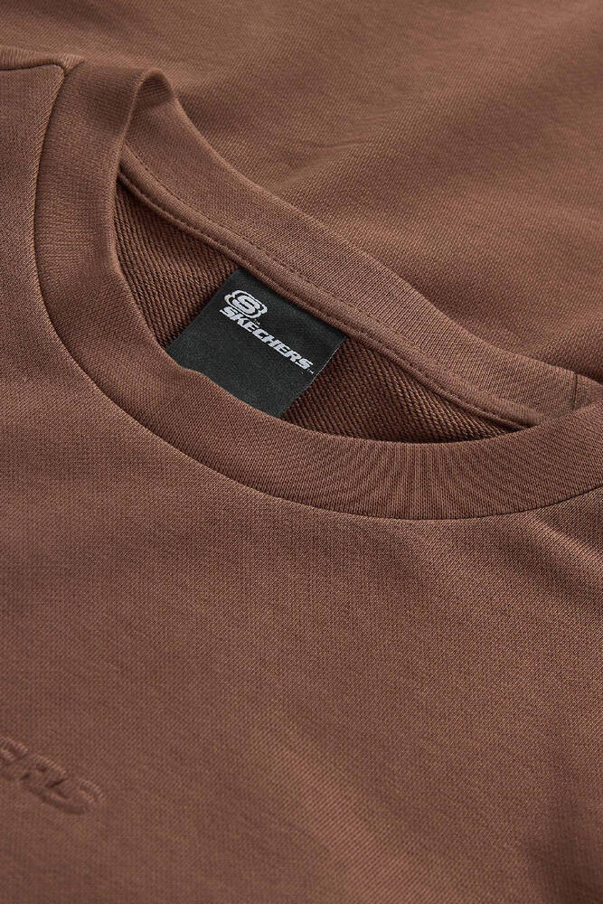 Erkek Essential Crewneck Sweat S2610015-2070 Kahve 