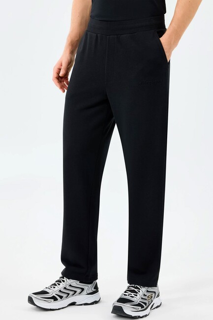 Erkek Essential Regular Eşofman Alt S2610007-3817 Siyah (2)