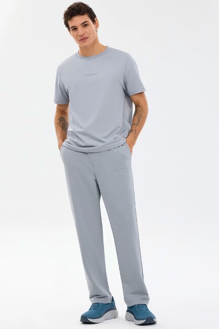 Erkek Essential Regular Eşofman Alt S2610007-4256 Gri (1)