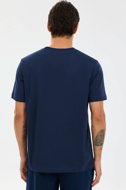 Erkek Essential Tişört S2510017-0505 Lacivert (2)