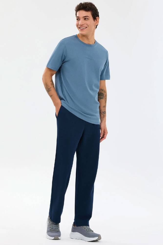 Erkek Essential Tişört S2510017-0558 Lacivert 