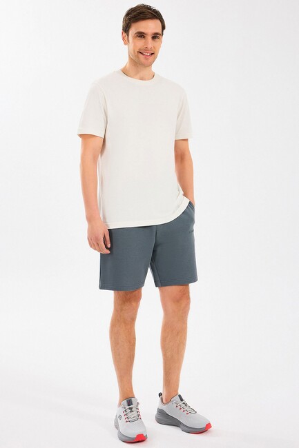 Erkek Essential Tişört S2510017-102 Ekru (3)