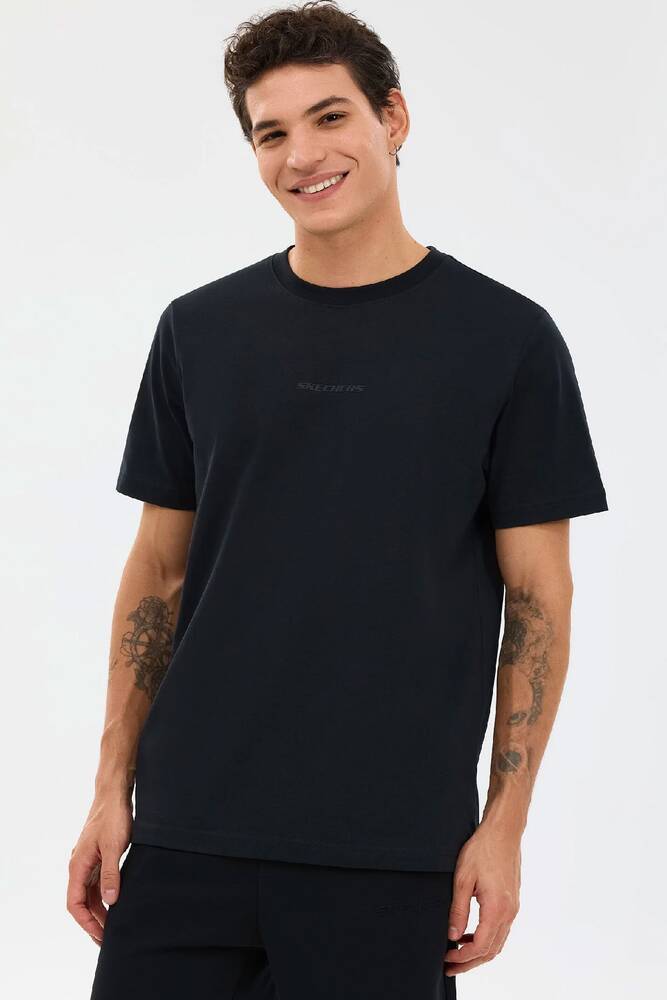 Erkek Essential Tişört S2510017-3817 Siyah 