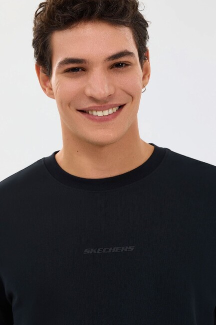 Erkek Essential Tişört S2510017-3817 Siyah - Thumbnail