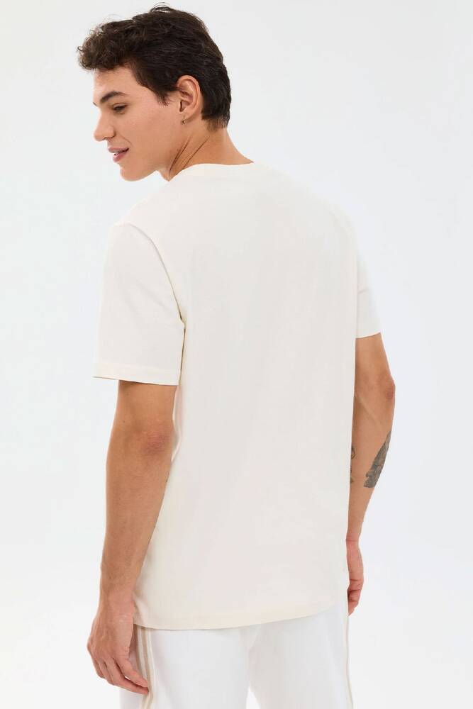 Erkek Essential Tişört S2510017-3855 Beyaz 