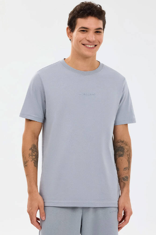 Erkek Essential Tişört S2510017-4256 Gri 