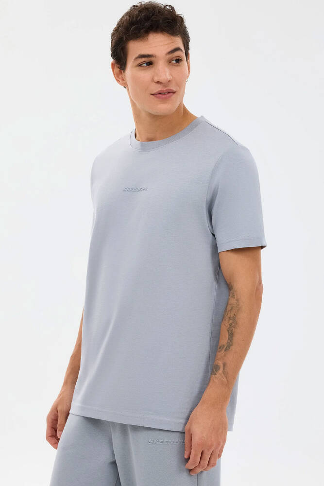 Erkek Essential Tişört S2510017-4256 Gri 