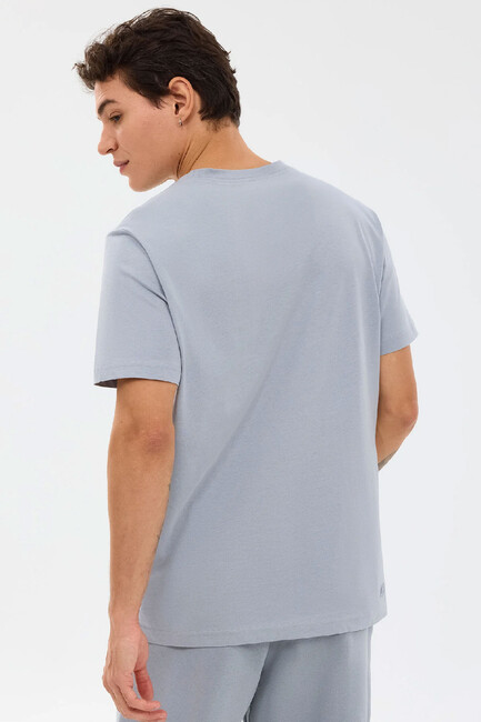 Erkek Essential Tişört S2510017-4256 Gri - Thumbnail