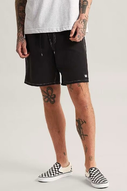 Erkek Everride Deniz Şortu VN000SQ4BLK1 Siyah (2)