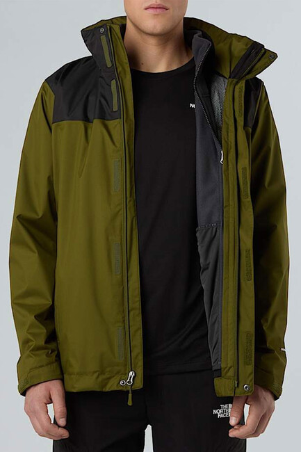 Erkek Evolve II Trıclımate Mont NF00CG55WOG1 Haki - Thumbnail