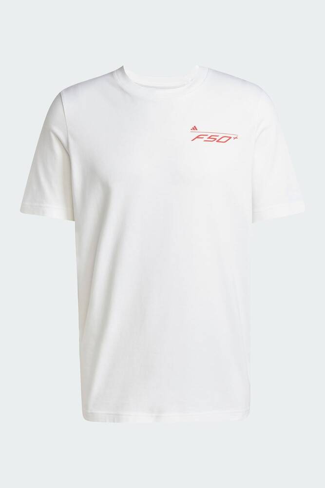 Erkek F50 HSTRY Tişört JD8219 Beyaz 