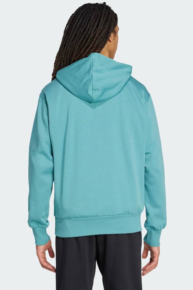 Erkek Feelcozy Kapüşonlu Sweat JX5659 Turkuaz 