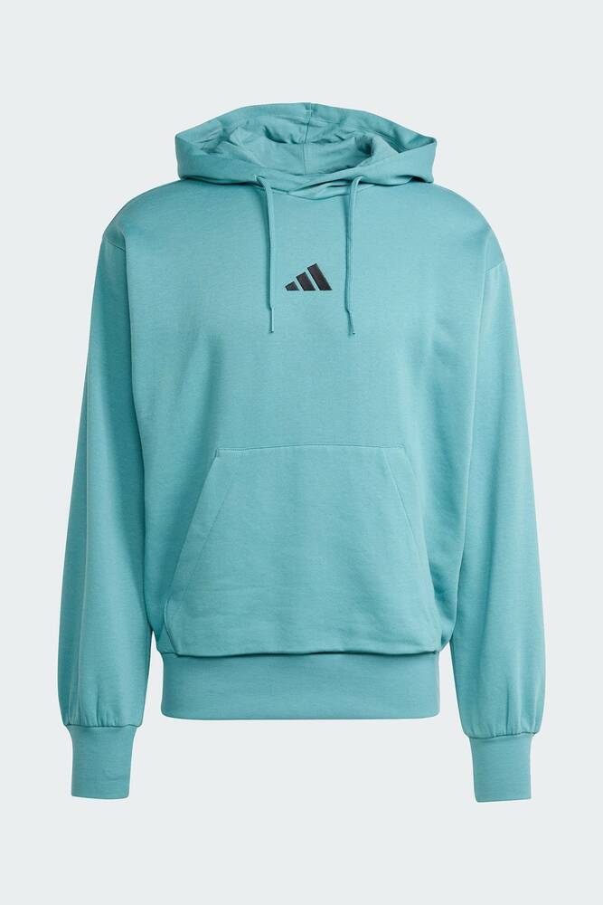 Erkek Feelcozy Kapüşonlu Sweat JX5659 Turkuaz 