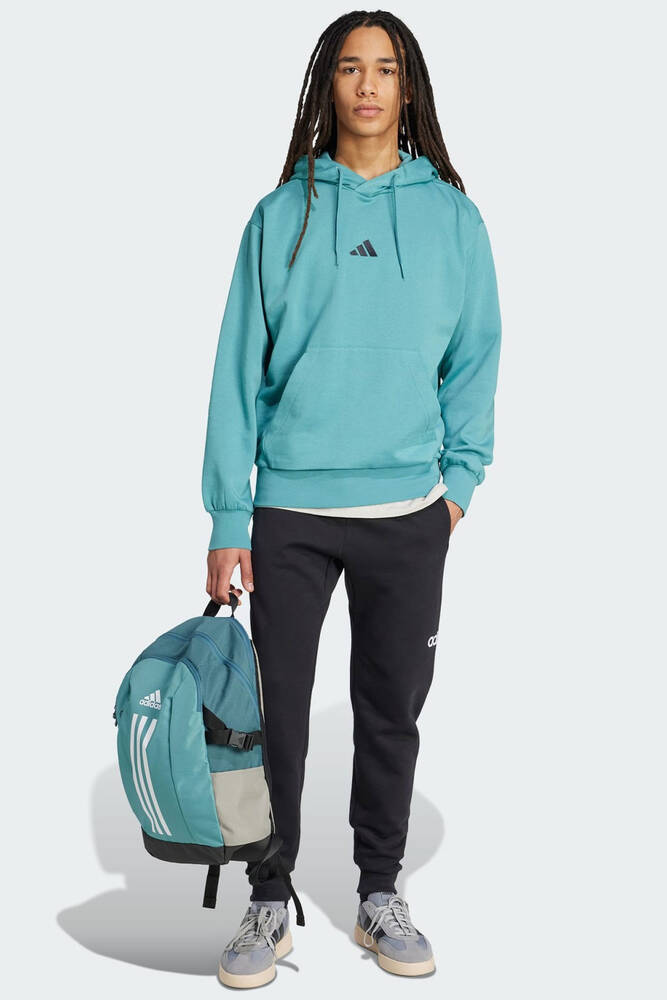 Erkek Feelcozy Kapüşonlu Sweat JX5659 Turkuaz 