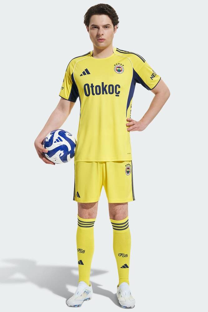 Erkek Fenerbahçe 25/26 Deplasman Forması KD7315 Sarı 