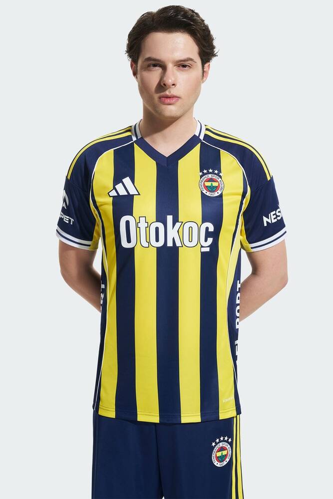 Erkek Fenerbahçe 25/26 İç Saha Forması KD7282 Sarı 