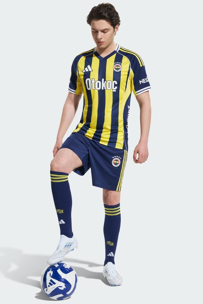 Erkek Fenerbahçe 25/26 İç Saha Forması KD7282 Sarı 
