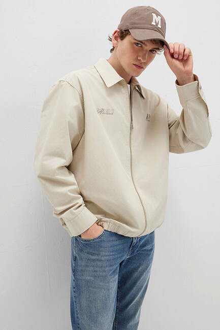 Erkek Fermuarlı Gömlek 0211690-70065 Beyaz (3)