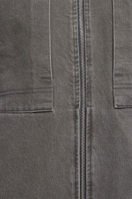 Erkek Fermuarlı Gömlek 0211882-900 Gri - Thumbnail