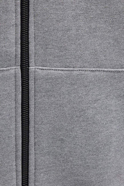 Erkek Fermuarlı Sweat 066979-34686 Gri - Thumbnail