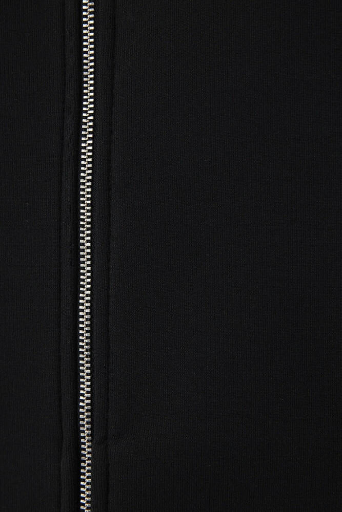Erkek Fermuarlı Sweat 0S20054-900 Siyah  - 8