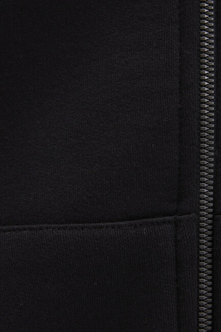 Erkek Fermuarlı Sweatshırt 066979-900 Siyah  - 8